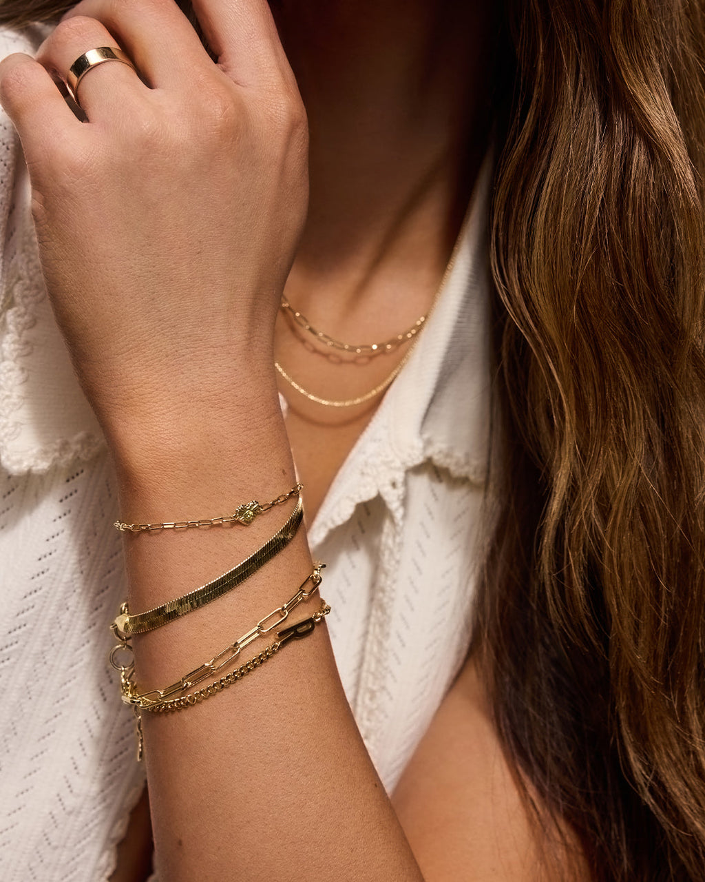 Birthstone Heart Bracelet