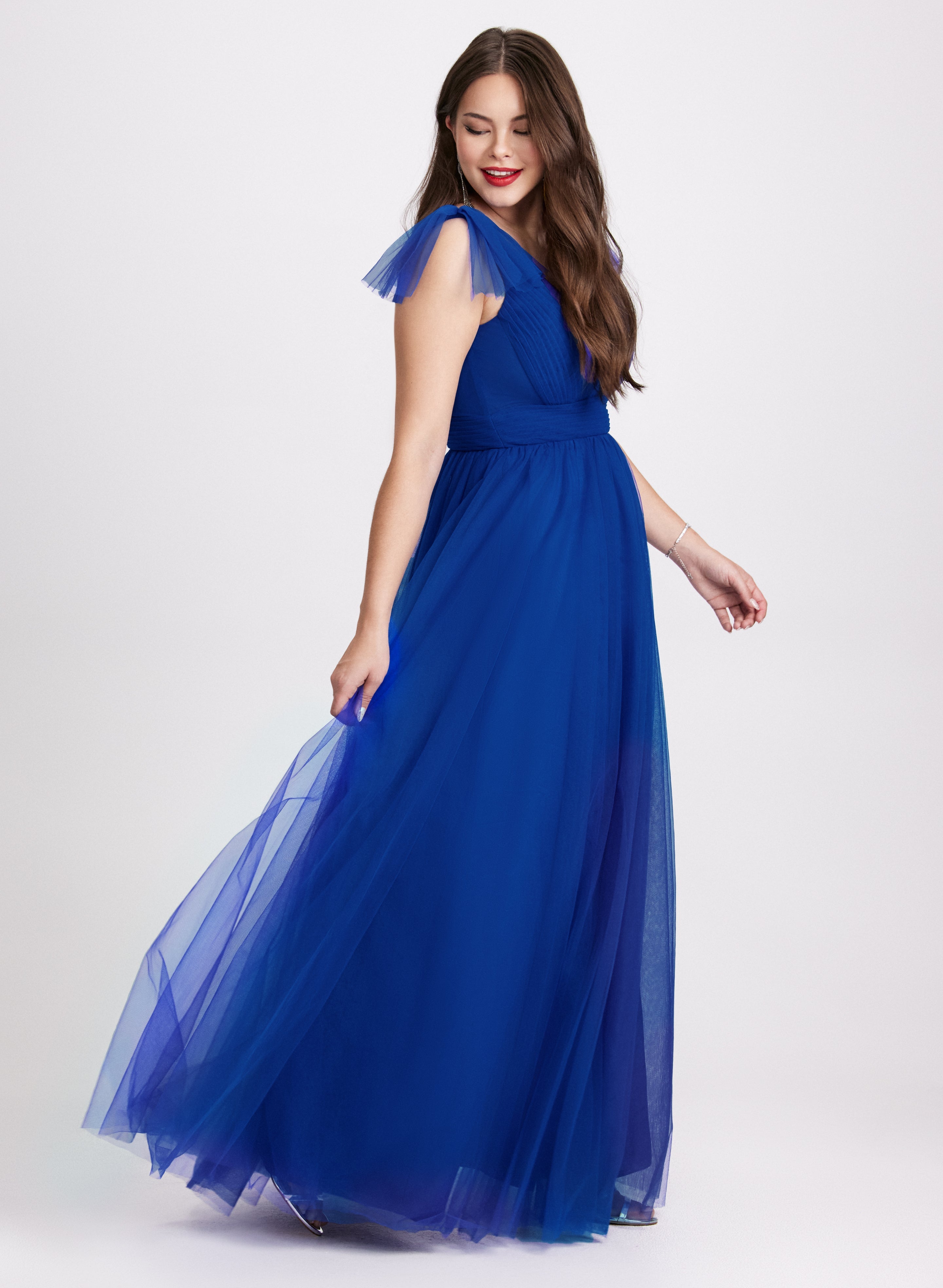 Bow Detail Sleeveless Gown