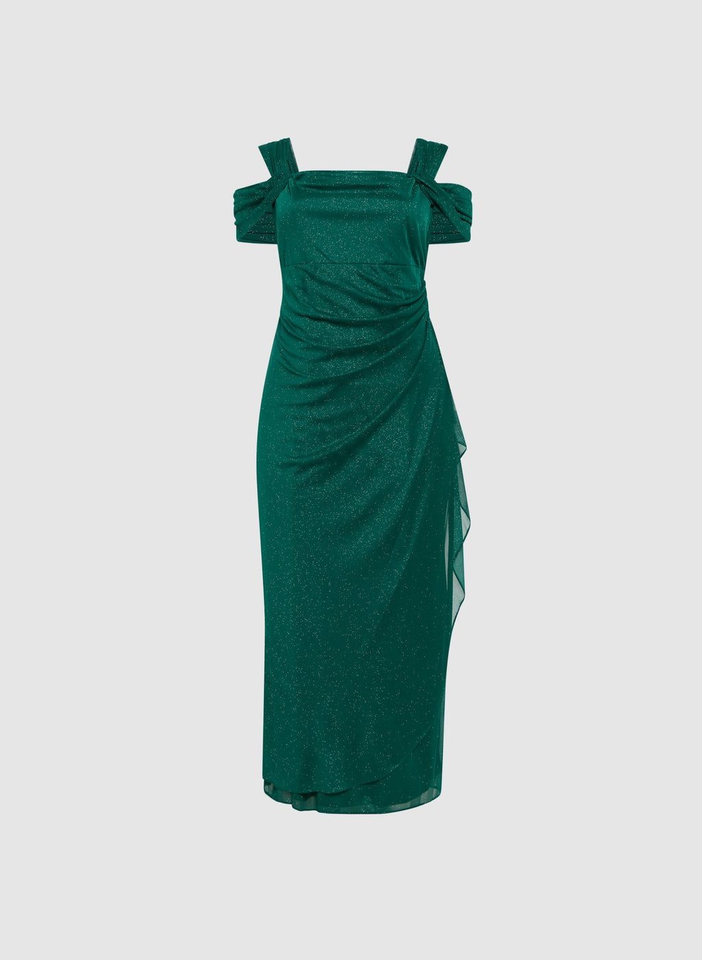 Cold Shoulder Empire Waist Dress