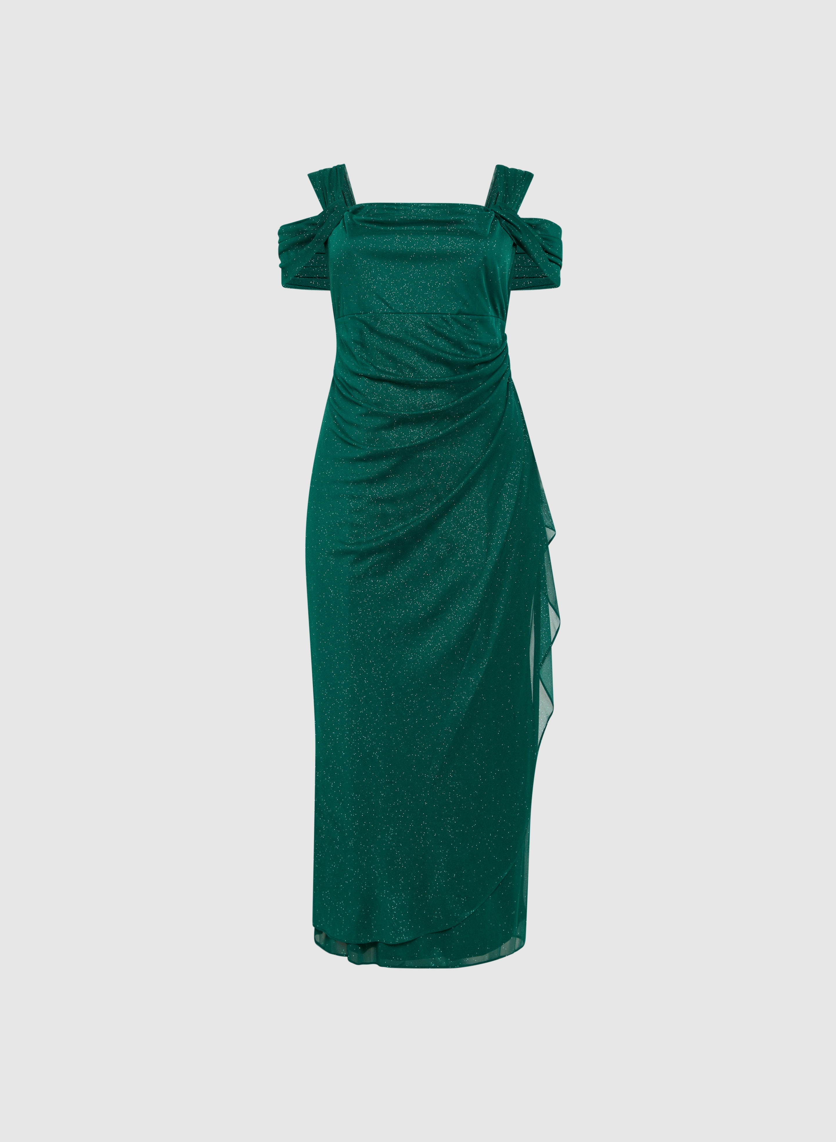 Cold Shoulder Empire Waist Dress