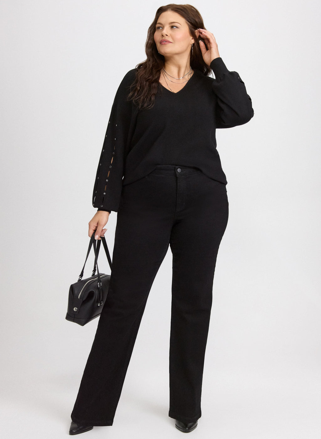 Crystal Embellished Sweater