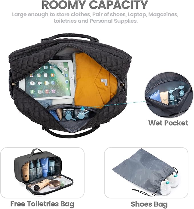 2Pcs Weekender Bag, 17