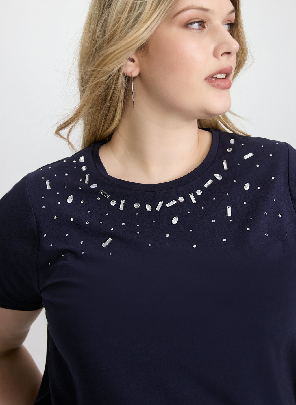 Crystal Detail T-Shirt