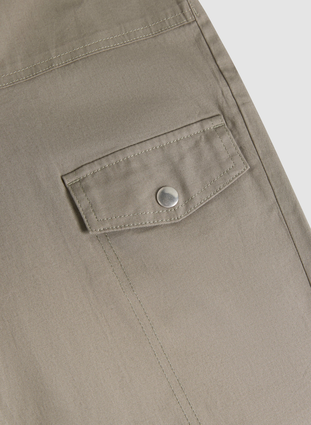 Cotton Drawstring Waist Cargo Capris