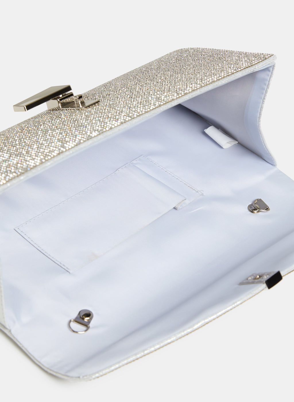 Crystal Rectangular Clutch