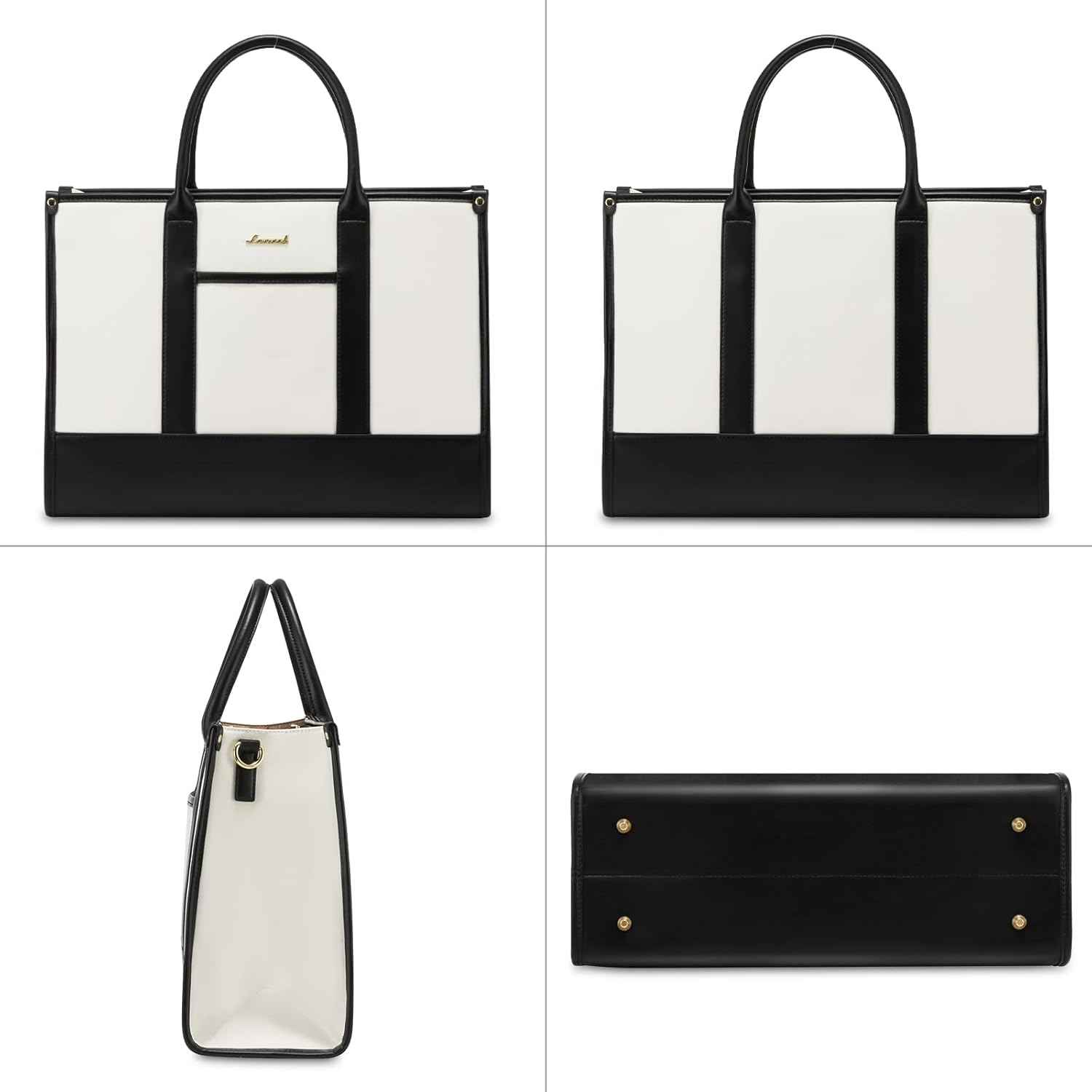 2Pcs Lightweight Computer Bag, 15.6 17