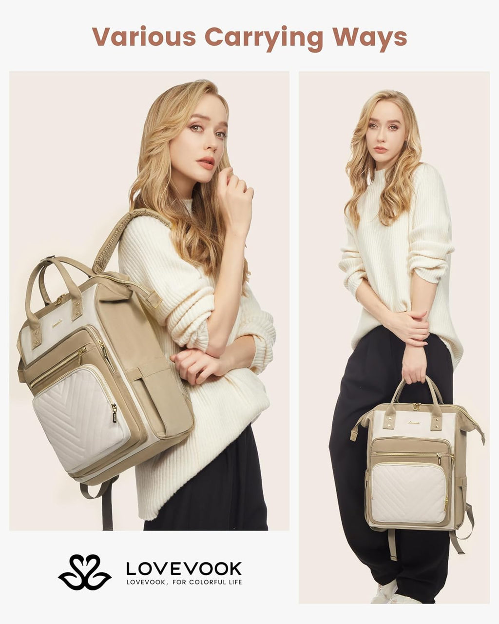 Chevron laptop backpack , 15.6 17.3