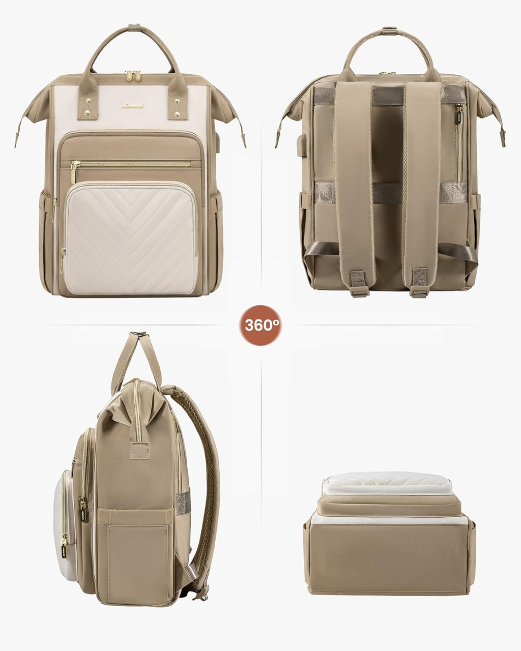 Chevron laptop backpack , 15.6 17.3
