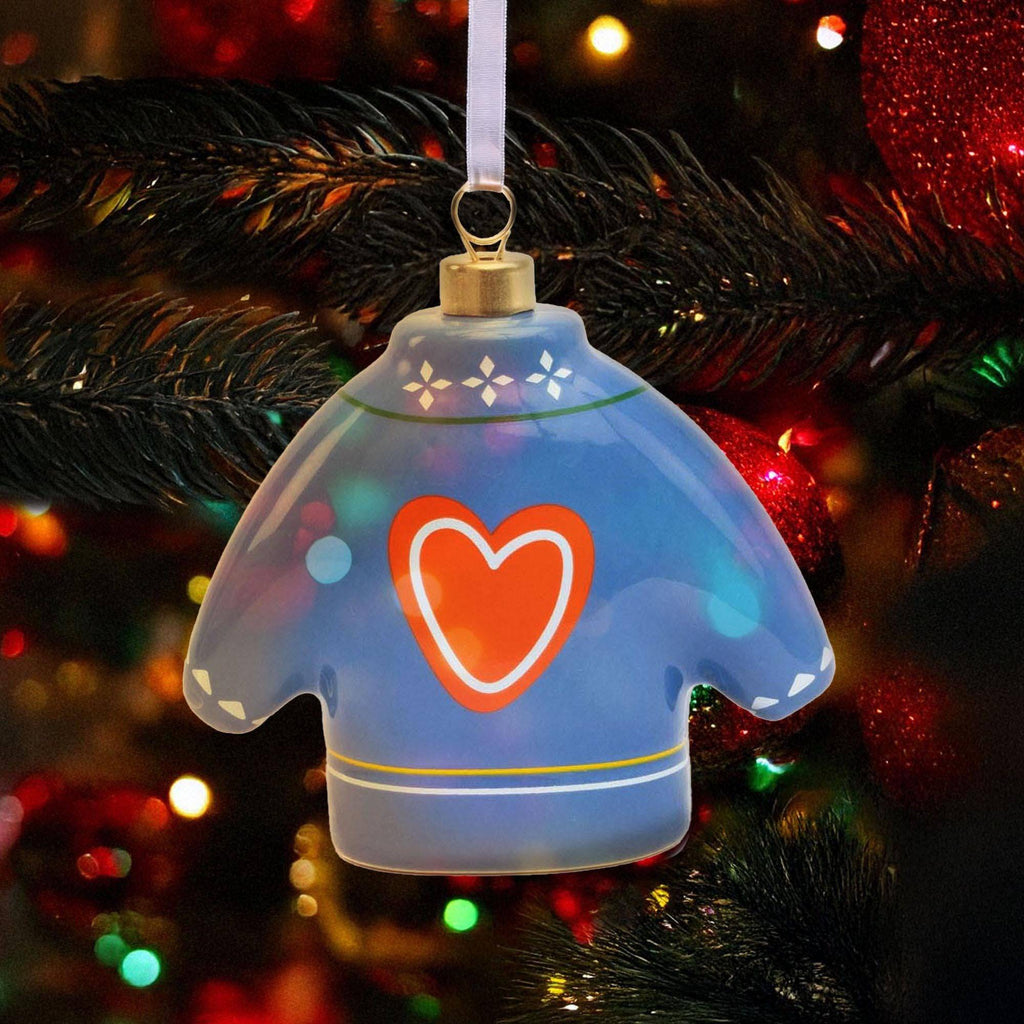 Ceramic Sweater Ornament