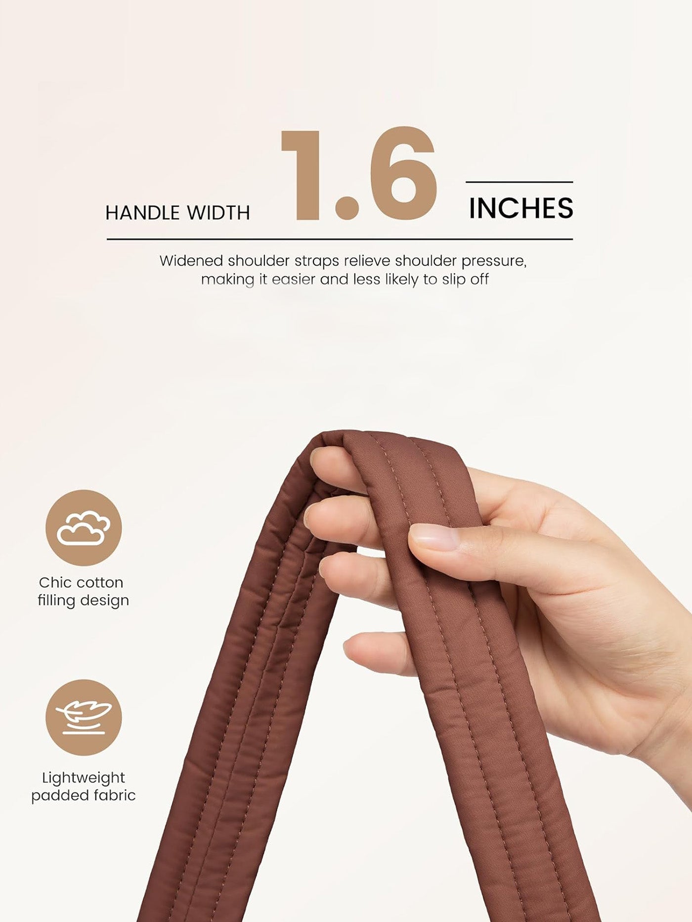 2Pcs Quilted Work Tote Bag, 15.6 17.3