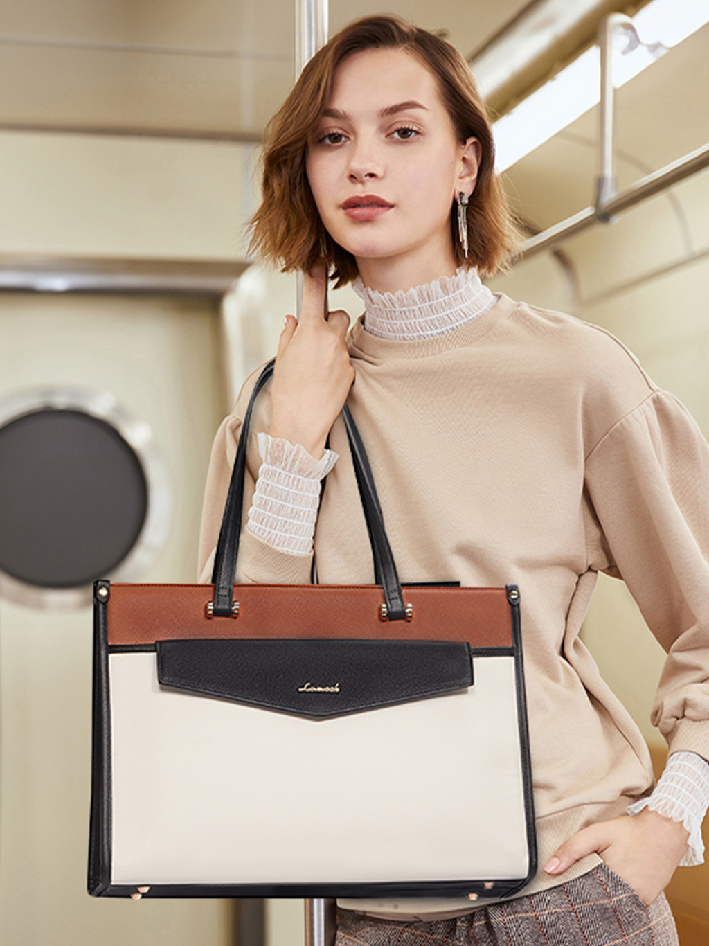 2-in-1 Laptop Tote, 15.6 17.3