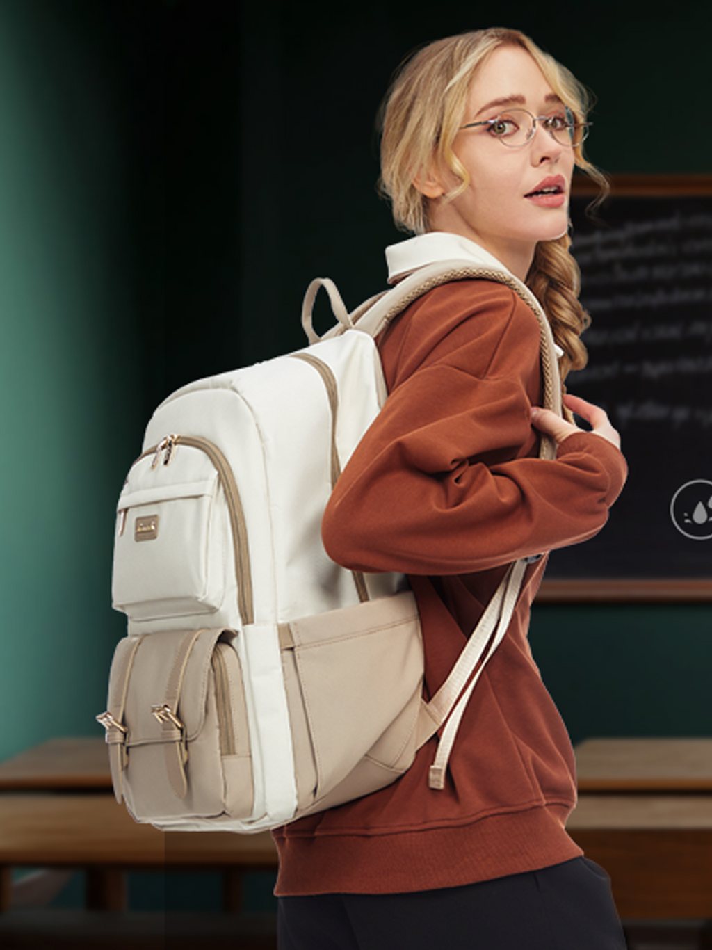 College Laptop Backpack, 15.6 17.3