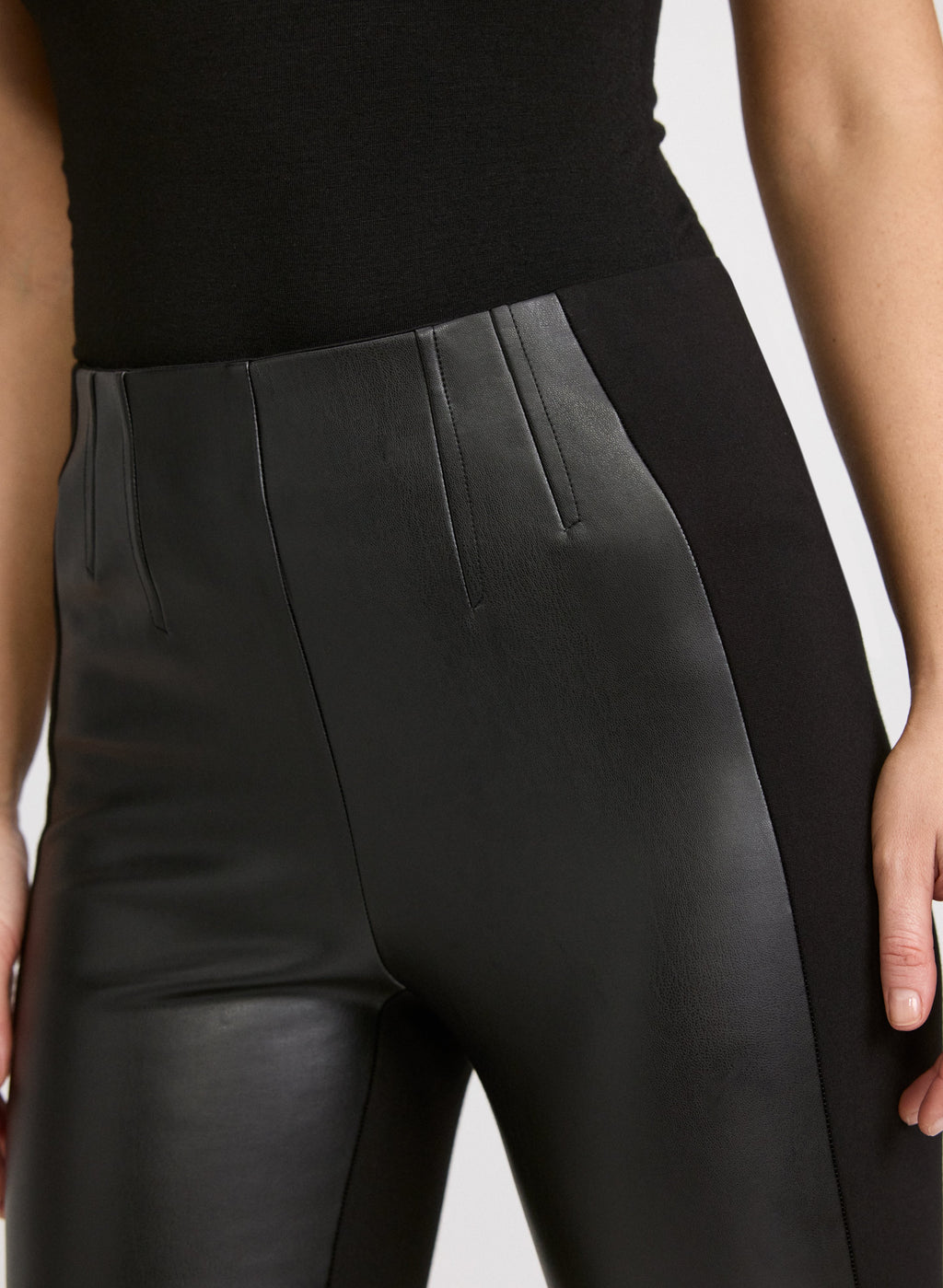 Chloe Vegan Leather Leggings