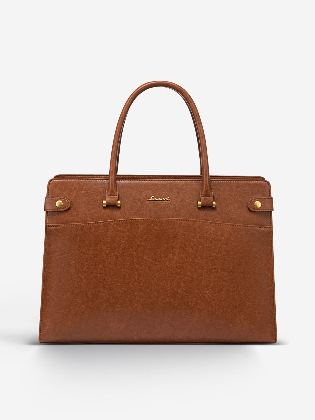 2Pcs Vintage Waterproof Laptop Bag, 15.6 17.3