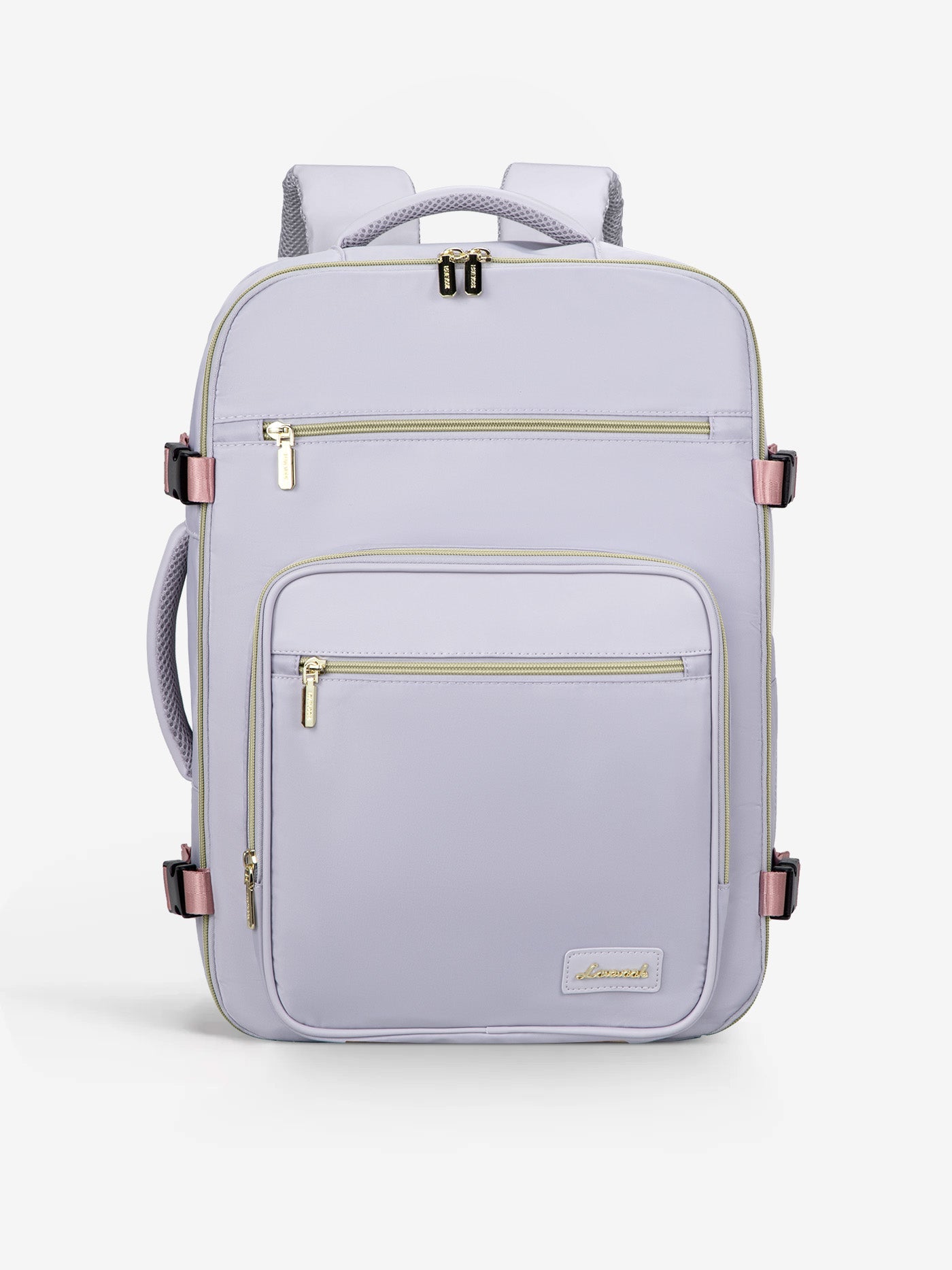 4Pcs Plain Color Travel Backpack, 40L/50L