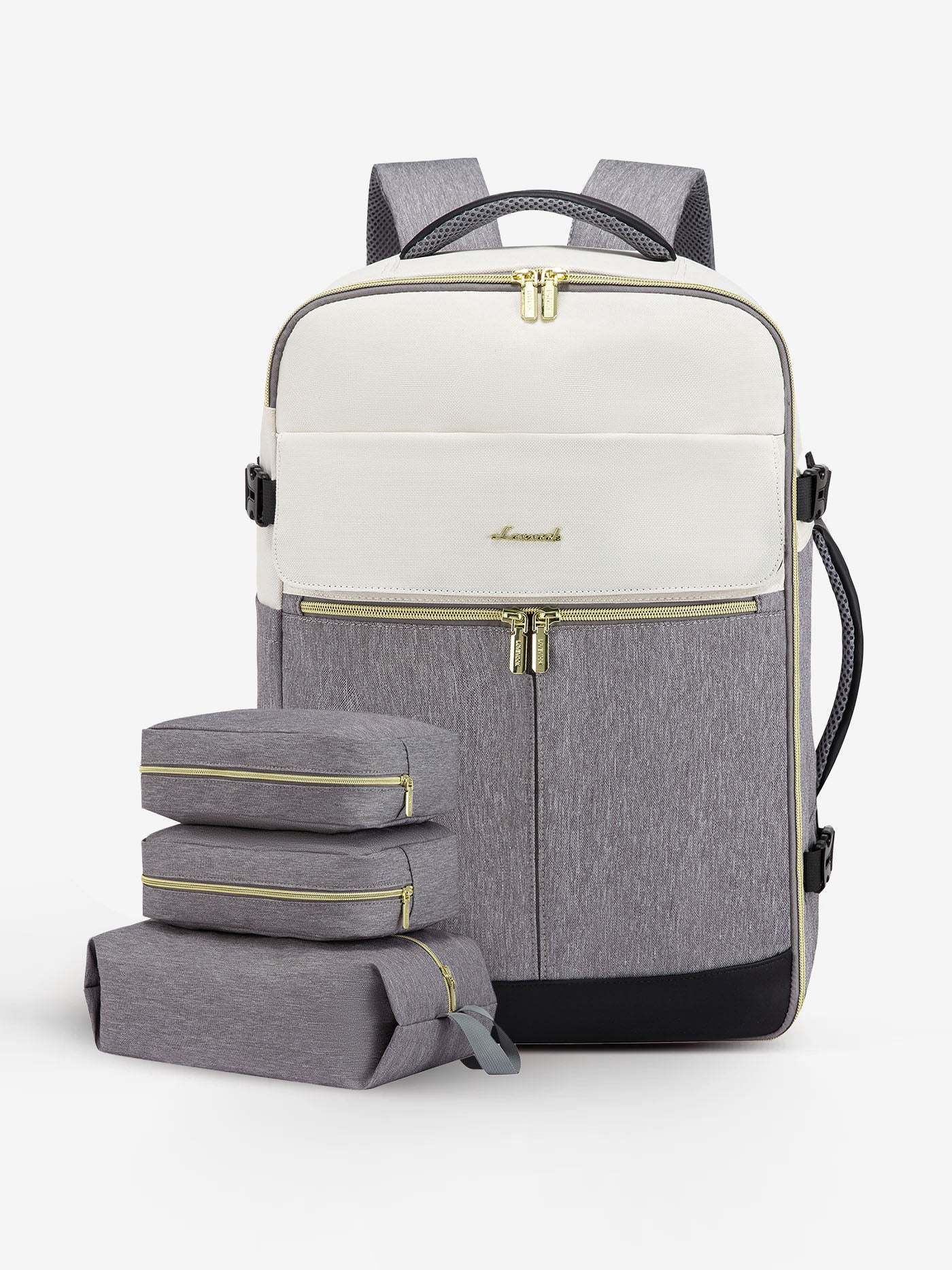 4Pcs Travel Backpack, 40L