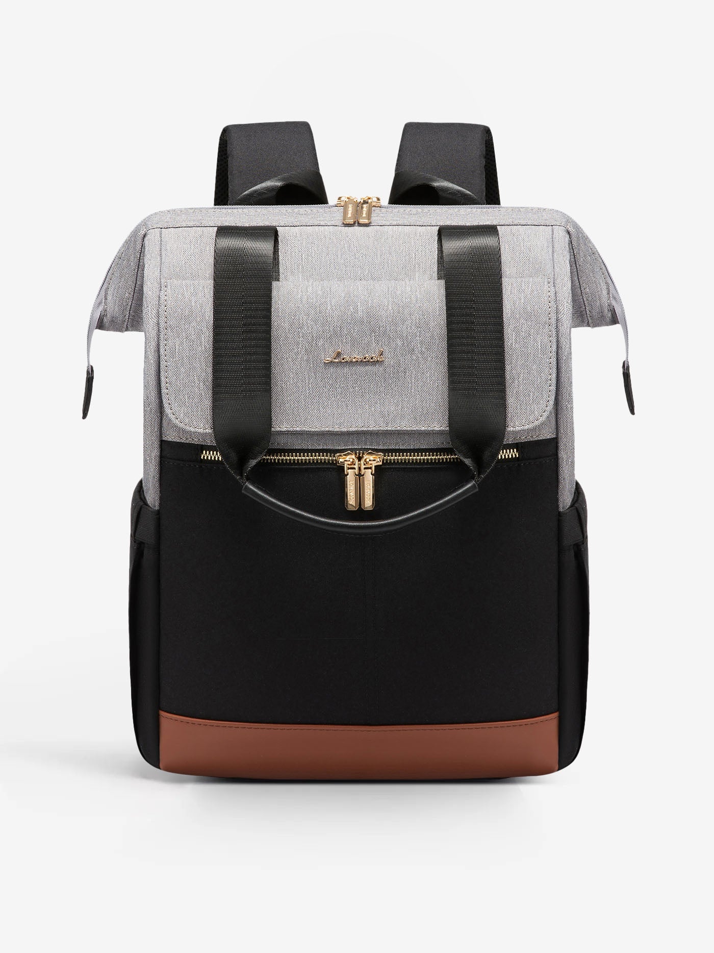 2Pcs Fashion Laptop Backpack, 15.6 17.3