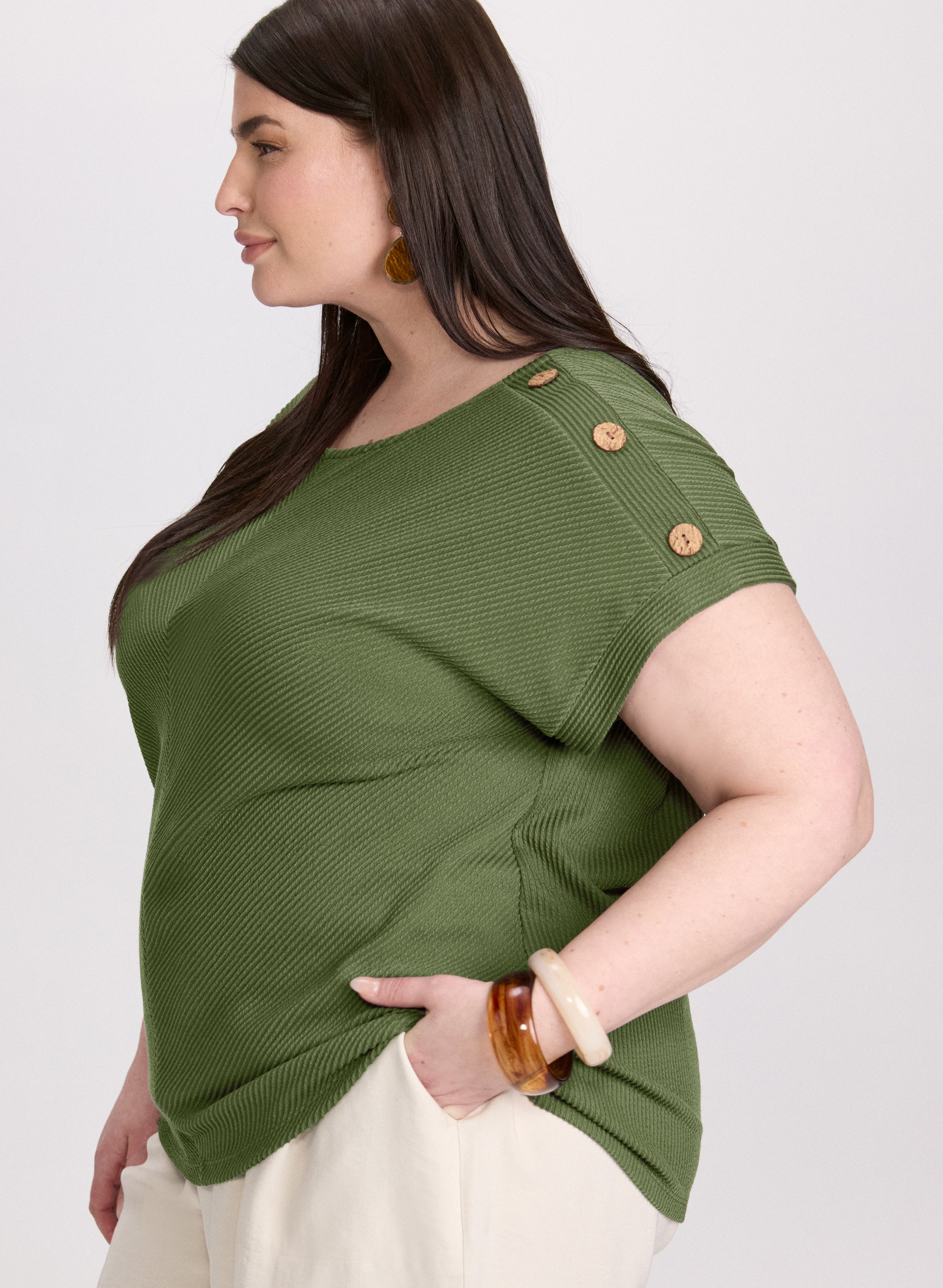 Button Detail Top