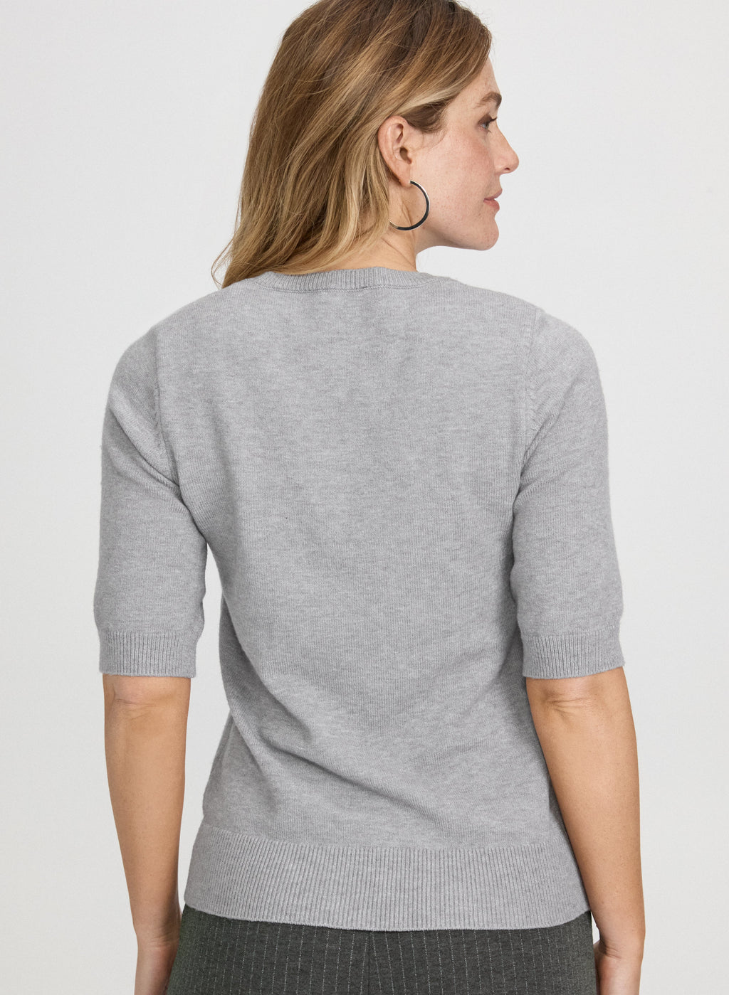 'Bonjour' Knit Pullover