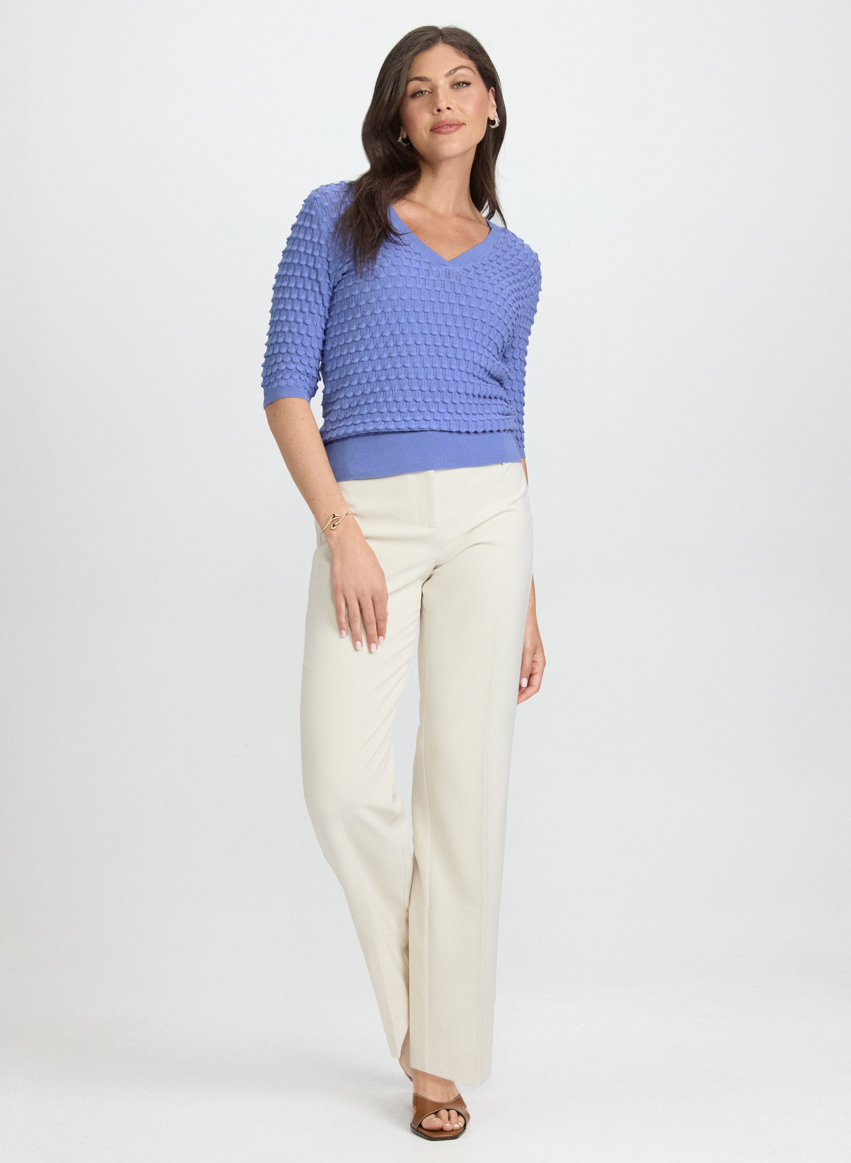 Bubble Stitch Sweater