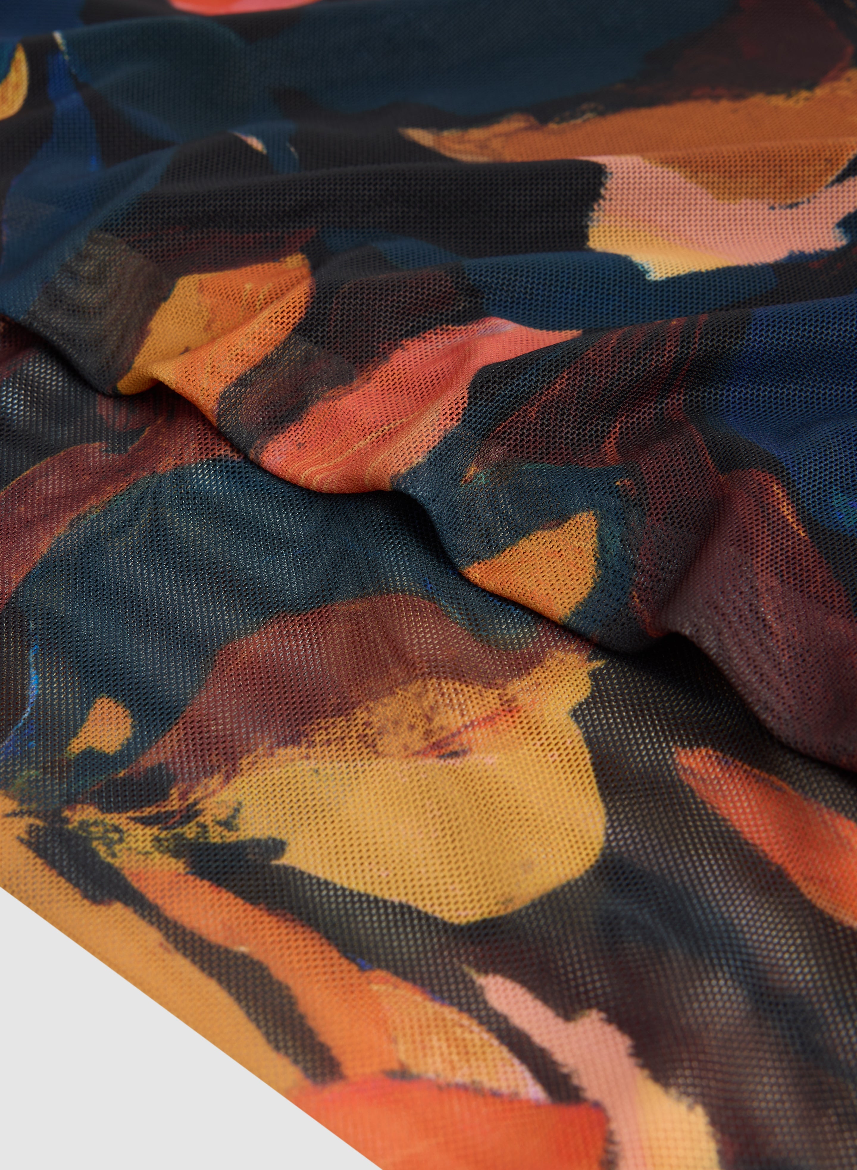 Abstract Floral Blouse