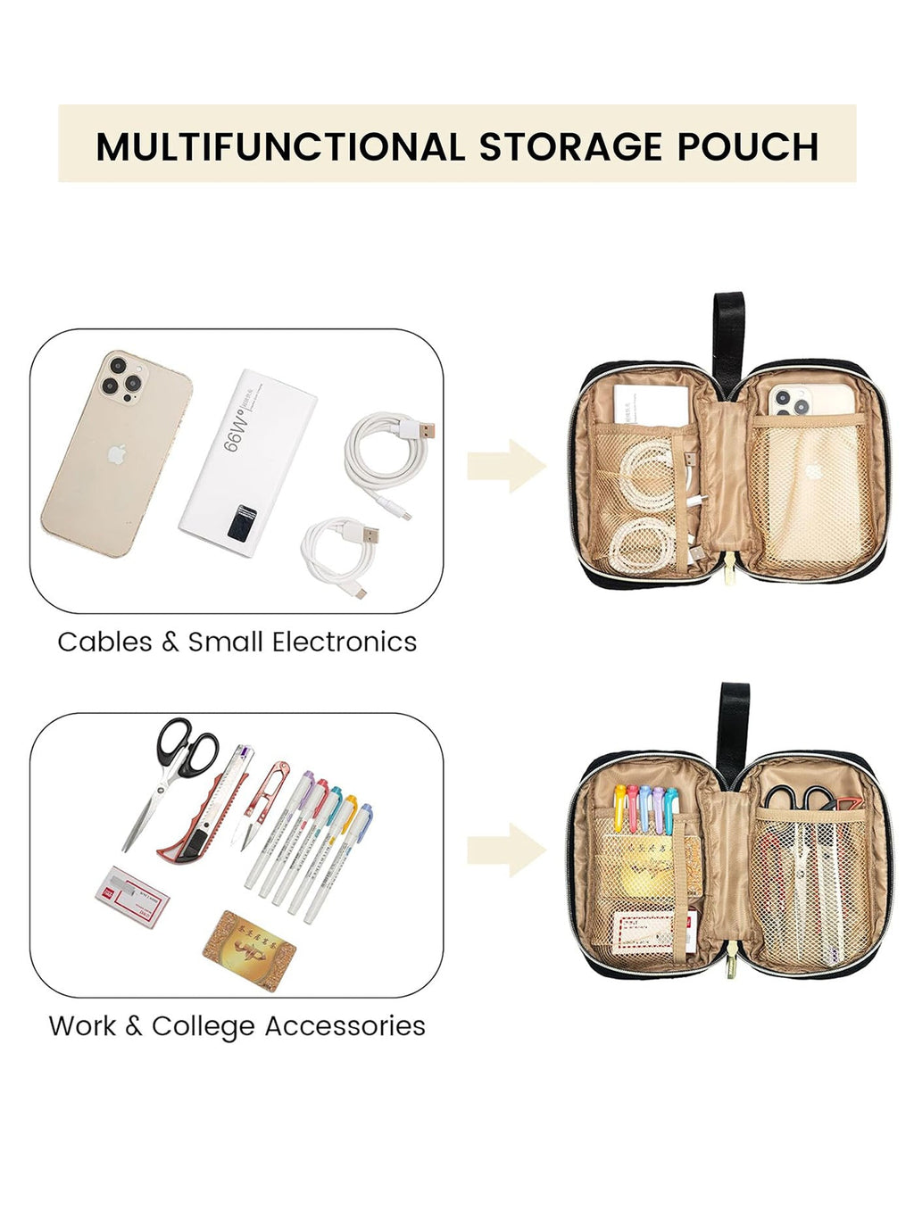 2 Pcs Quilted Laptop Tote Bag, 15.6 17