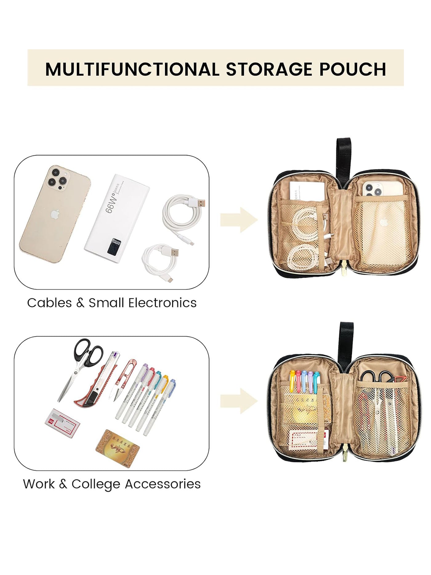 2 Pcs Quilted Laptop Tote Bag, 15.6 17