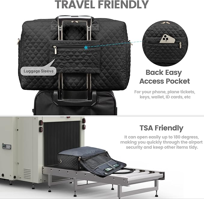 2Pcs Weekender Bag, 17