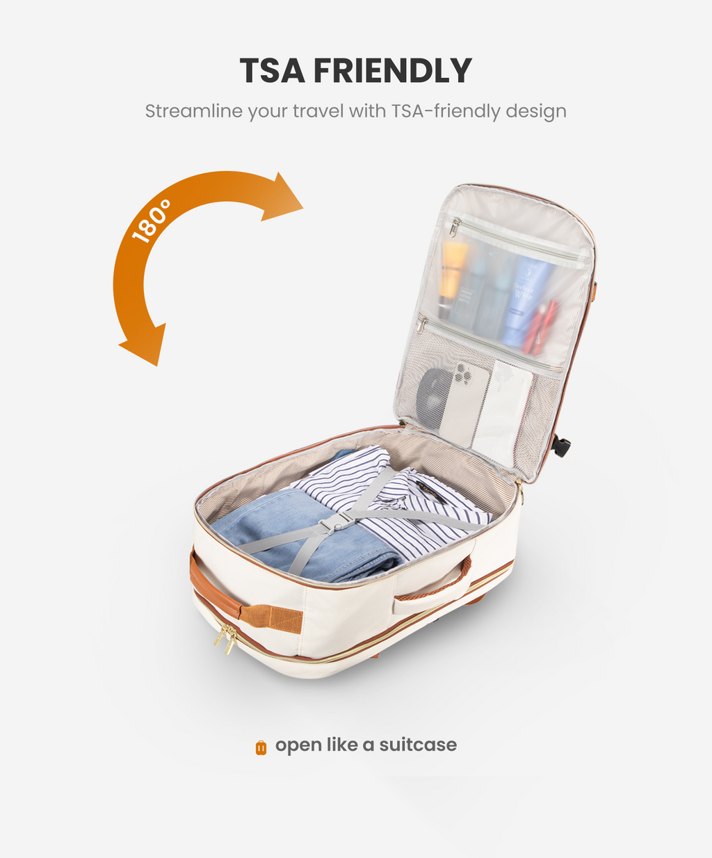 4Pcs, 40/50L Freyja Laptop Travel Backpack, 17 18