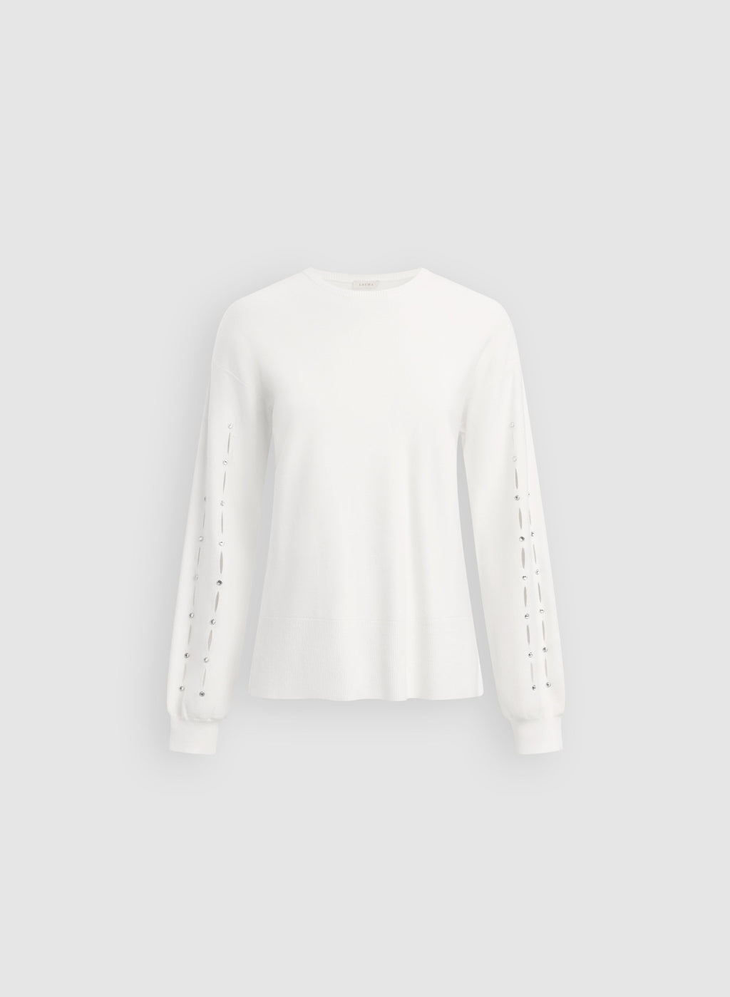 Cut-Out Sleeve Sweater