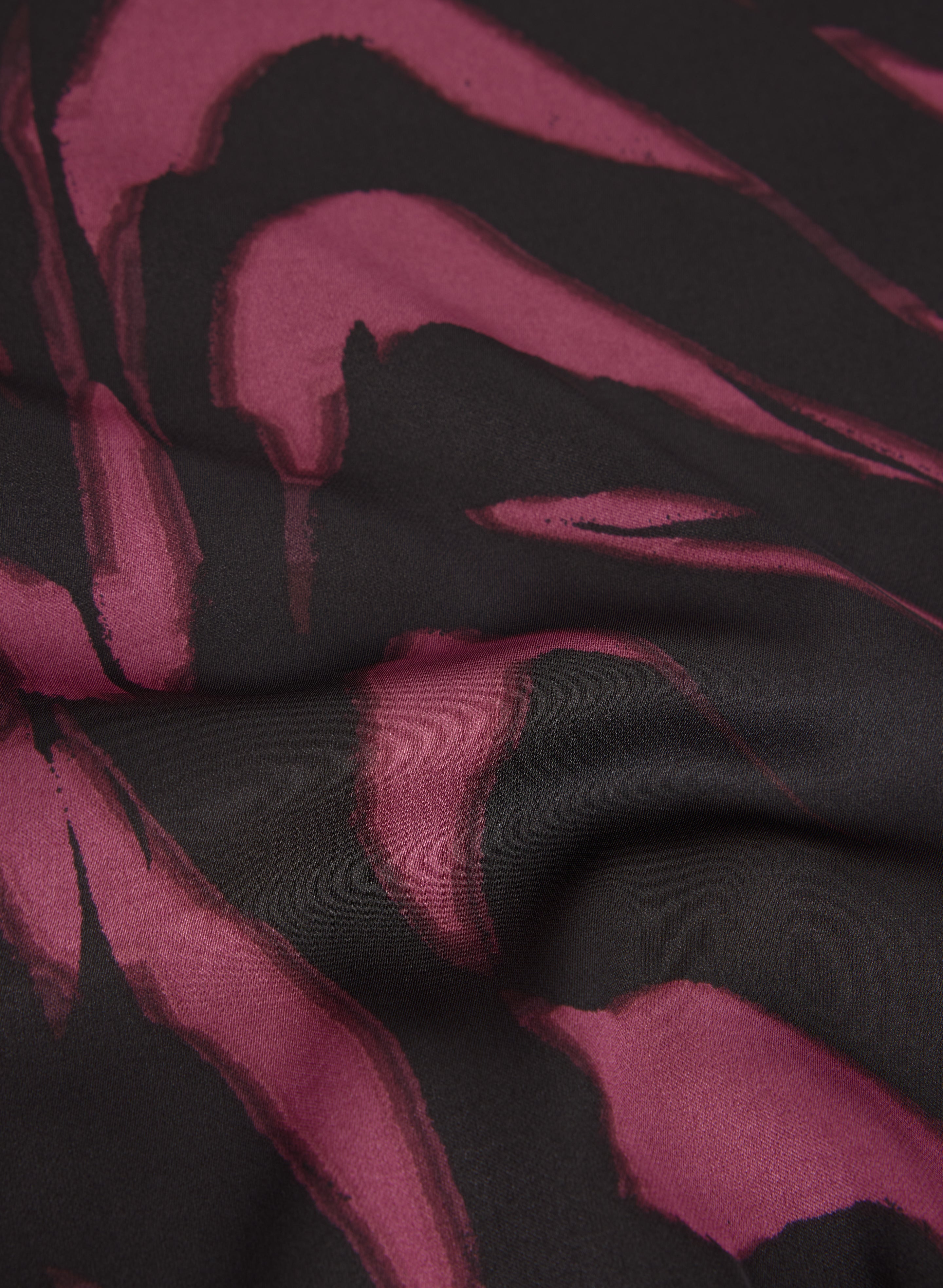 Abstract Long Sleeve Top