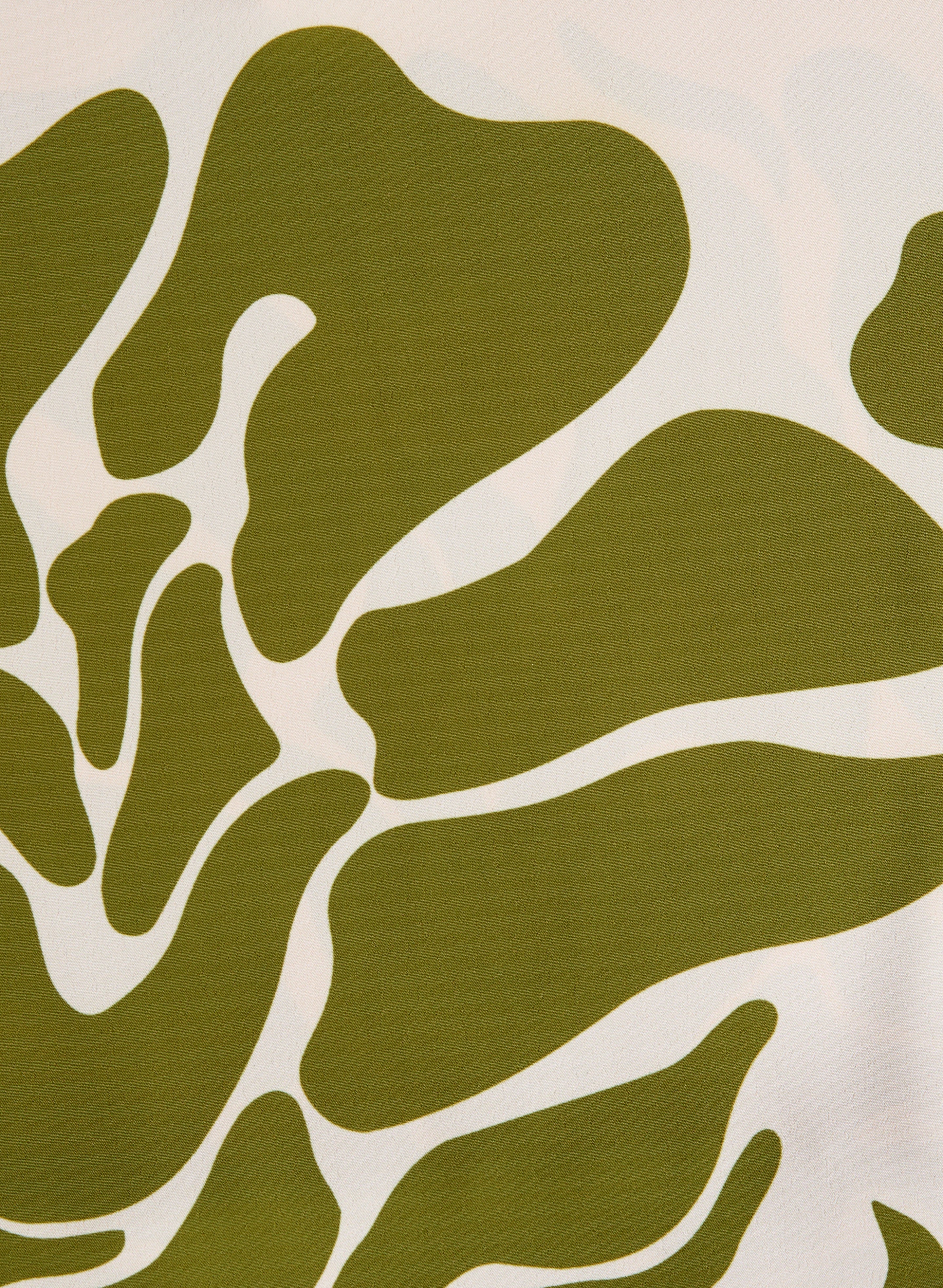 Abstract Print Dress