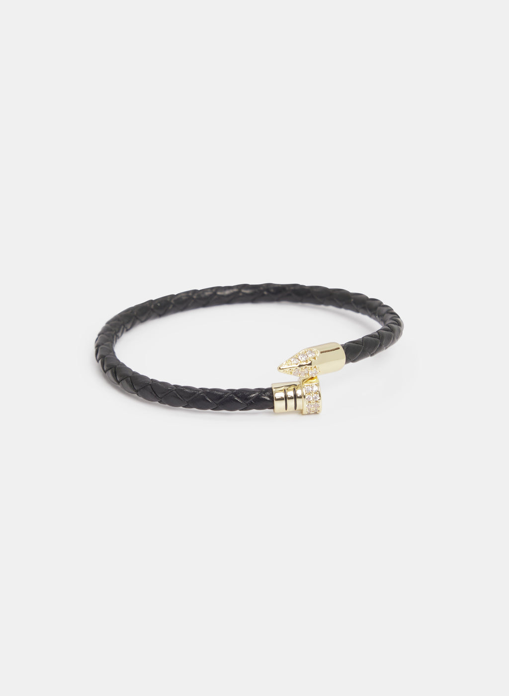 Braided Vegan Leather Bracelet