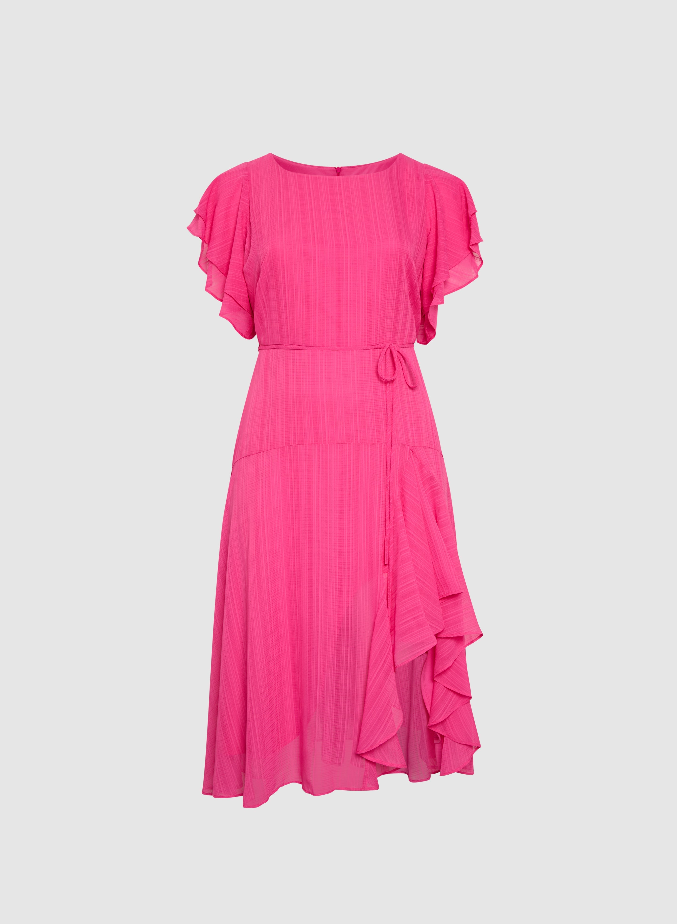 Chiffon Midi Dress