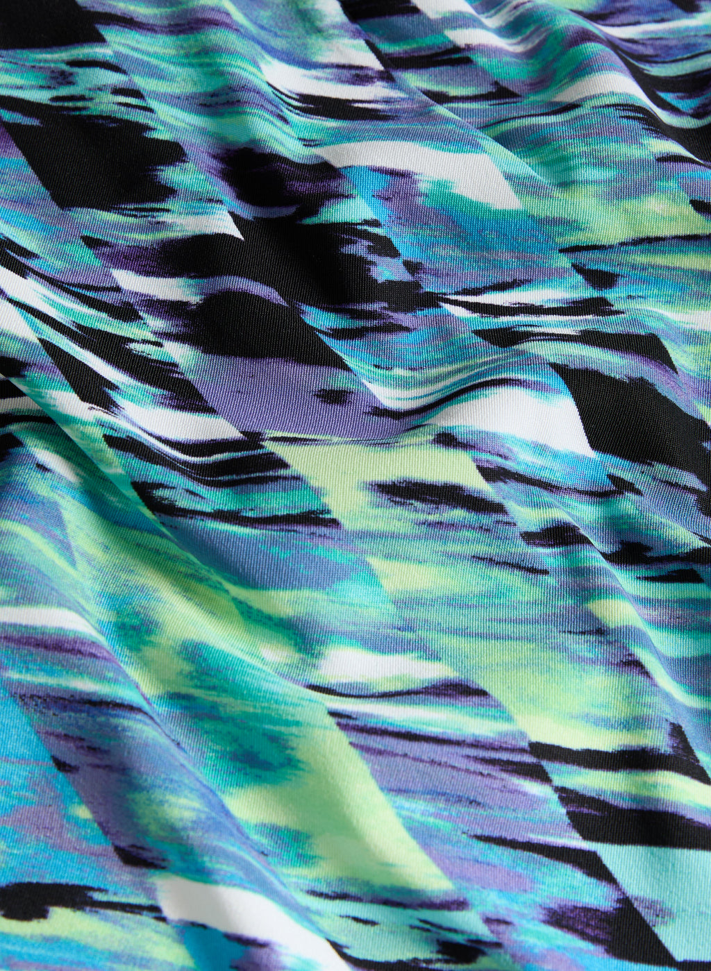 Abstract Print Dress