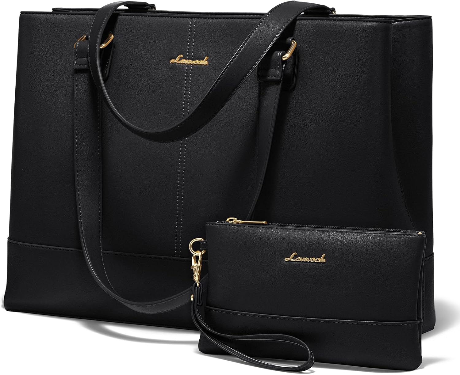 2Pcs Laptop Tote Bag, 15.6