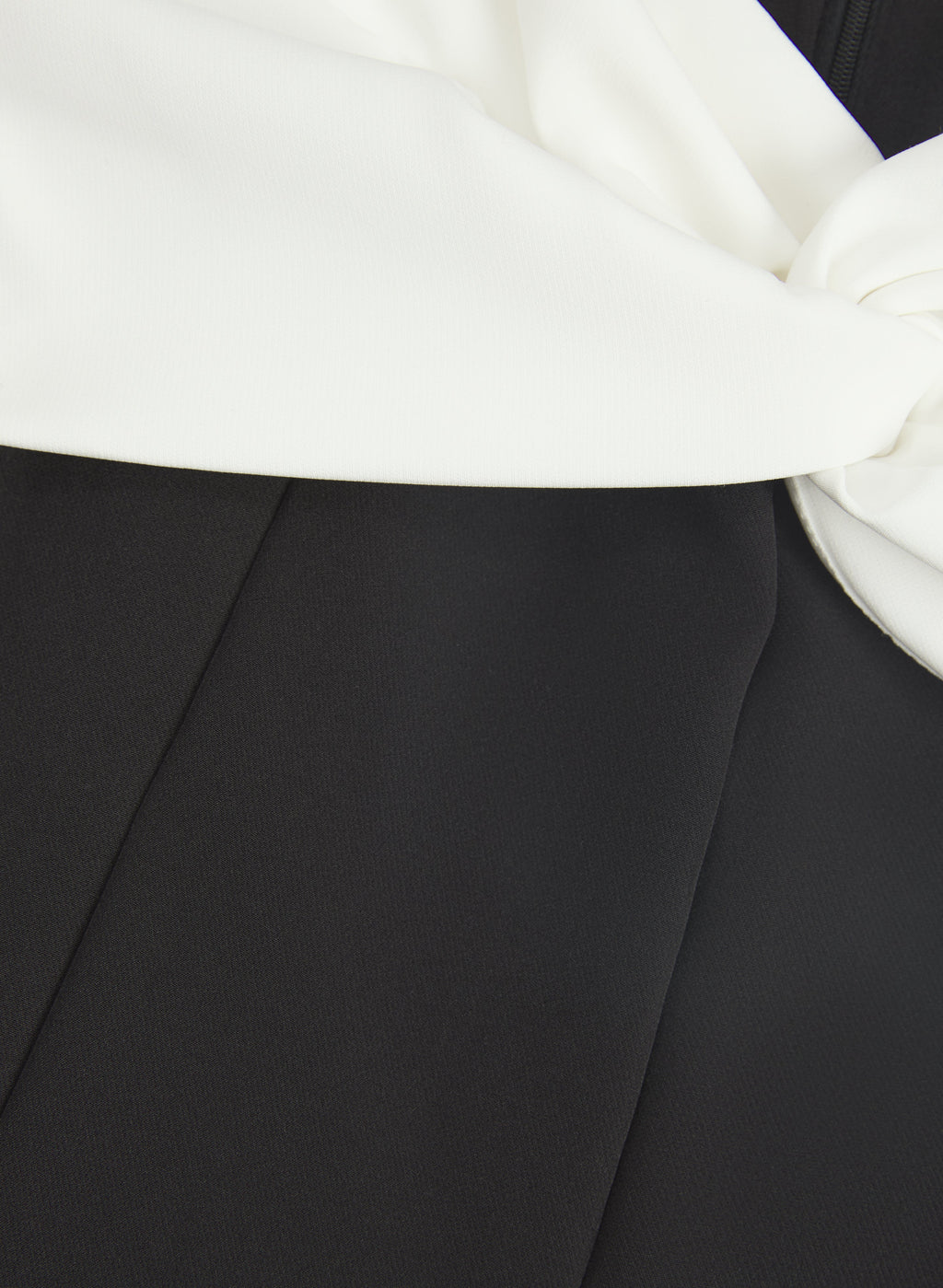 Colour Block Cold-Shoulder Dress