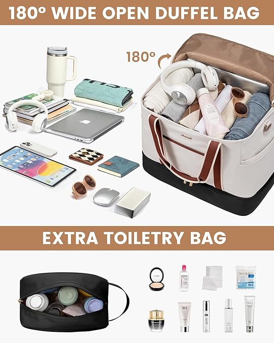 2Pcs Travel Duffle Bag, 45L (Only available in the US)