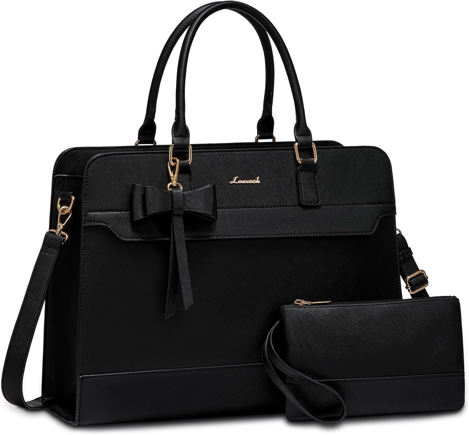 2Pcs Laptop Tote Bag, 15.6