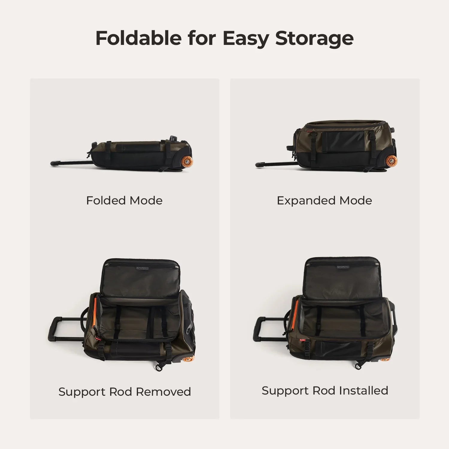 Blast 43L Roller Backpack