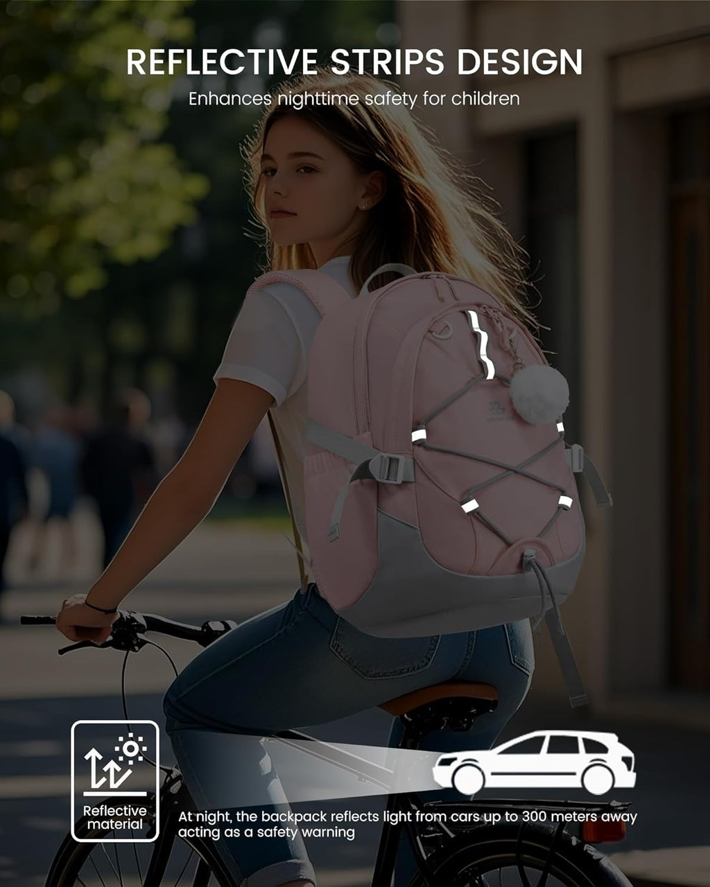 Cute School Backpack, 15.6 17.3, 4424