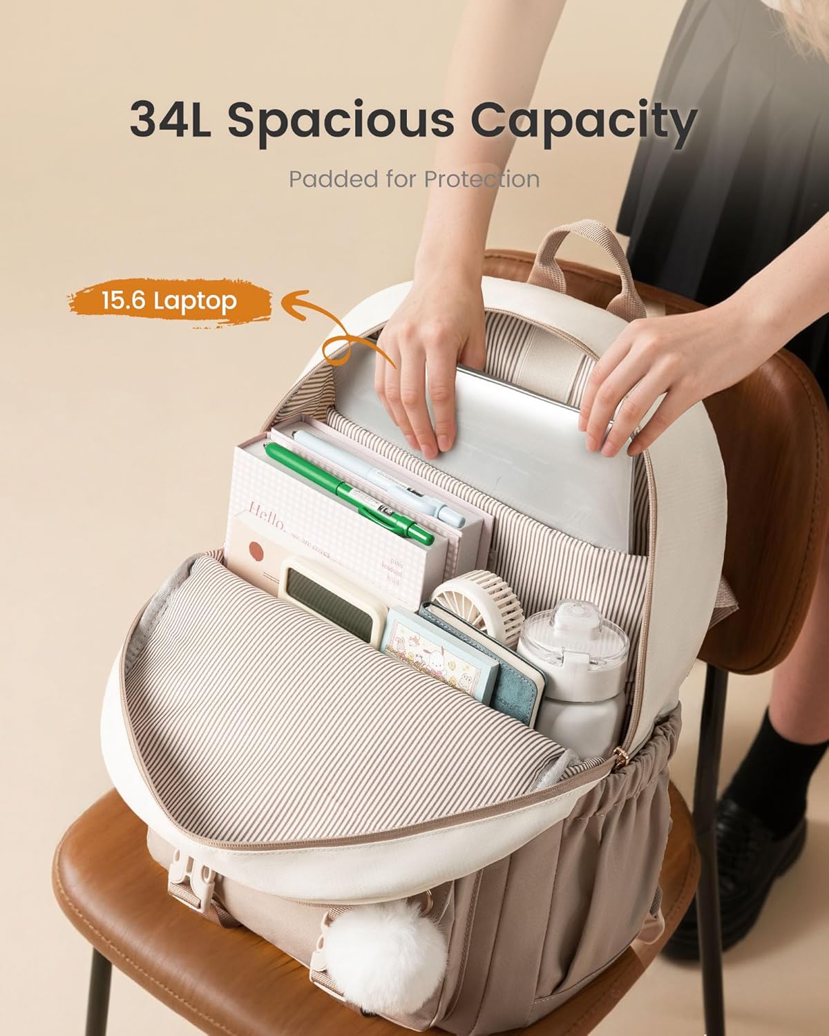 Cute School Backpack, 15.6, 4423