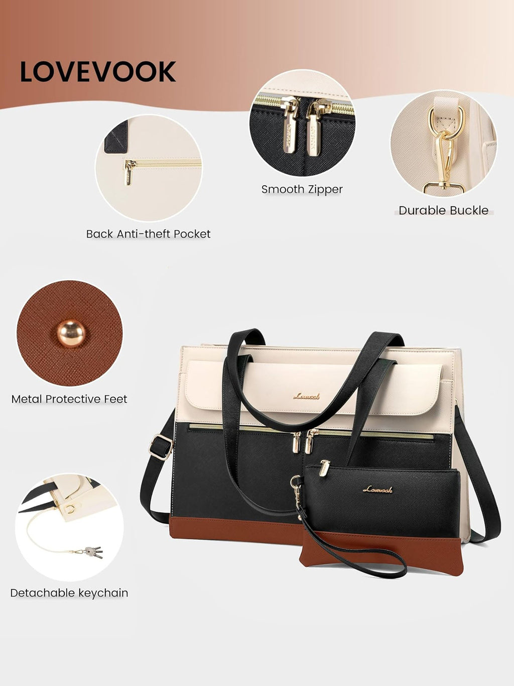 2Pcs Laptop Bag - Urban 3, 15.6