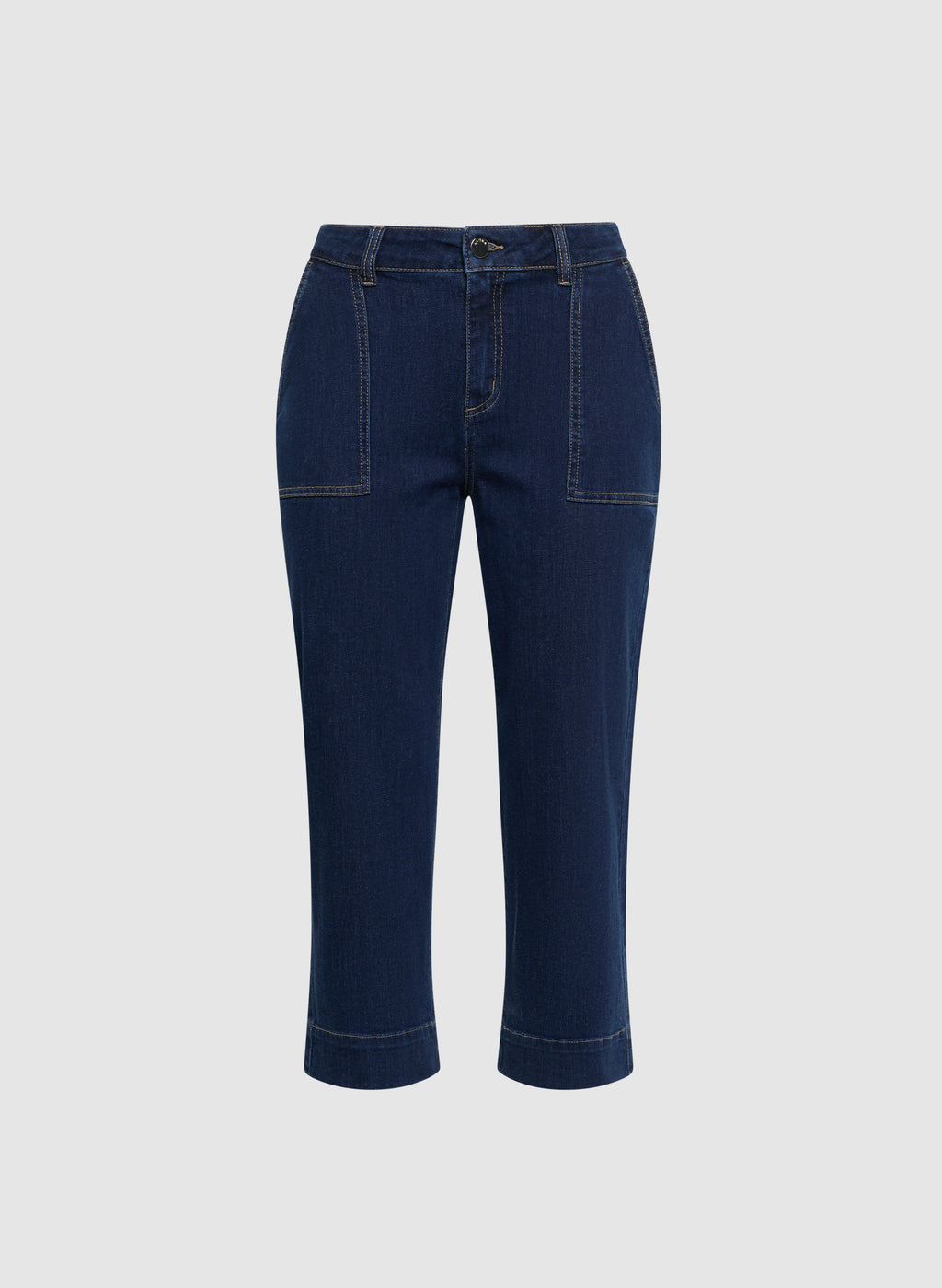 Cropped Wide-Leg Jeans