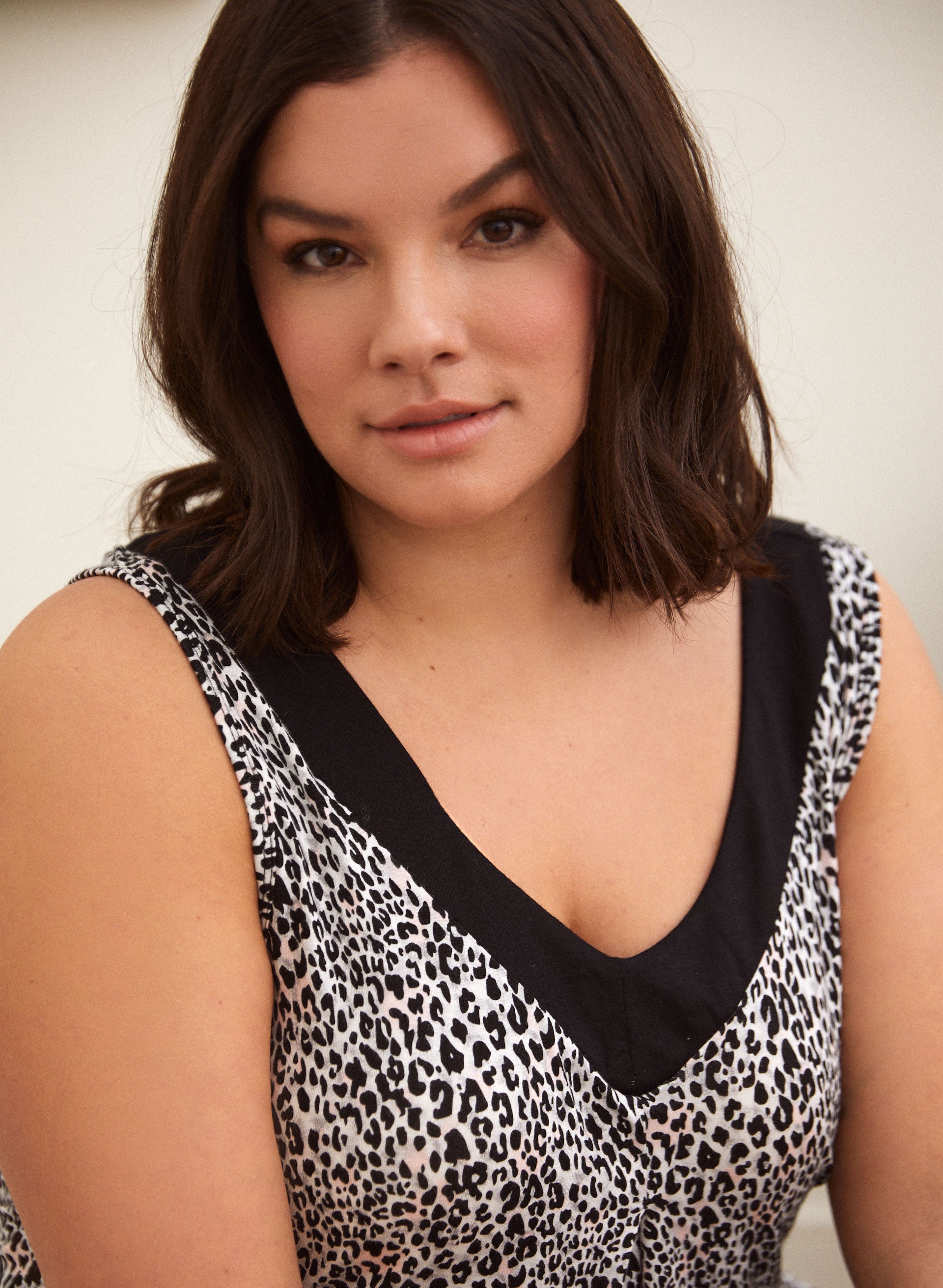 Animal Print Nightgown