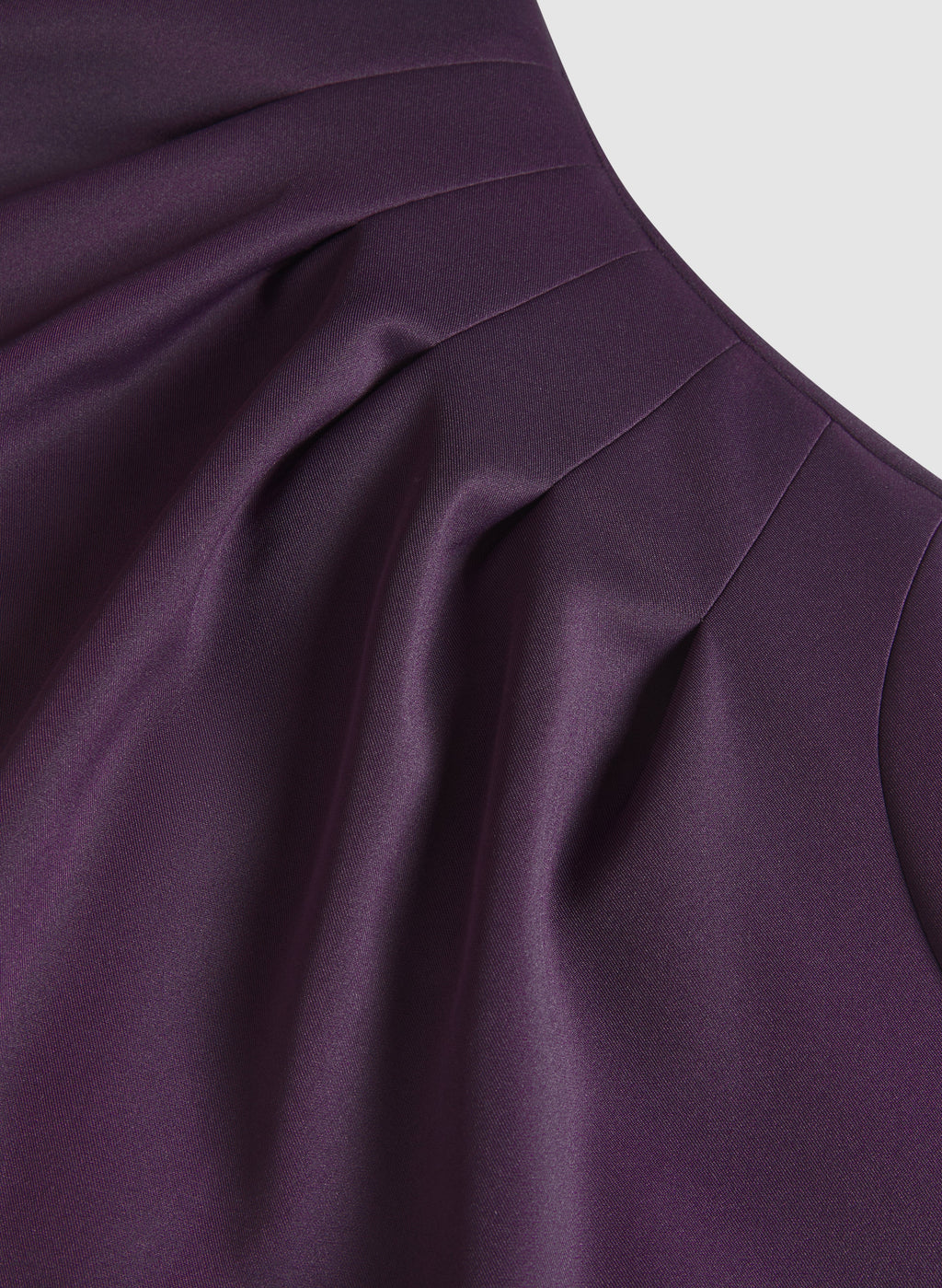 Asymmetric V-Neck Dress