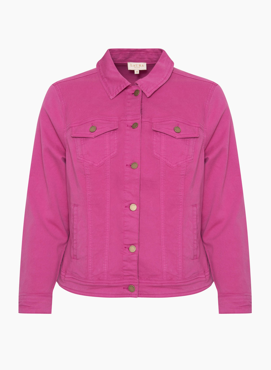 Button Detail Denim Jacket