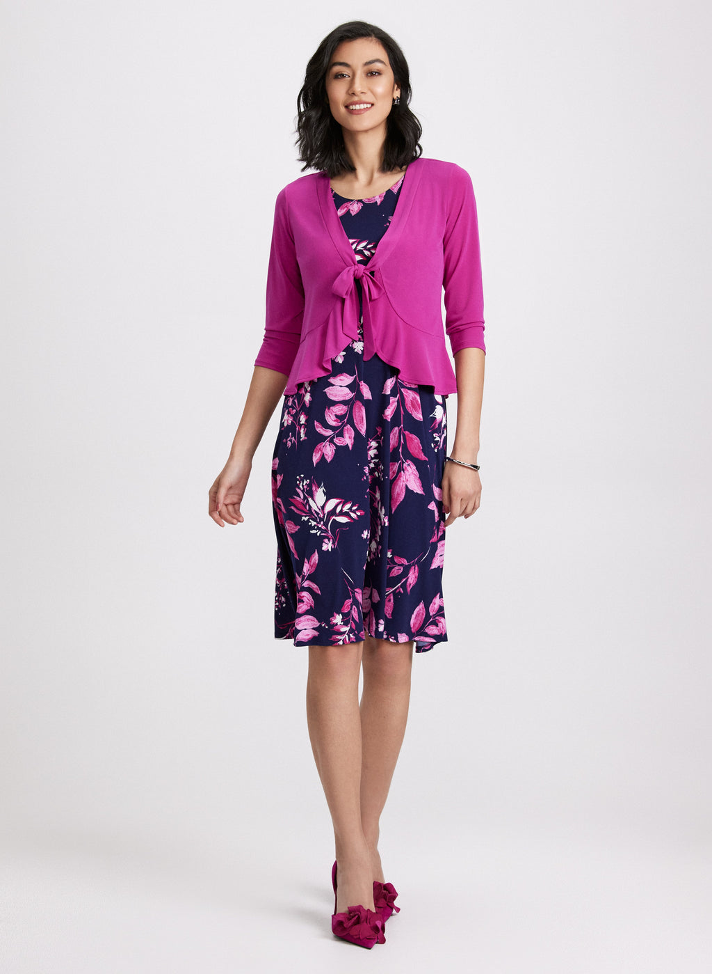 Bolero & Floral Dress