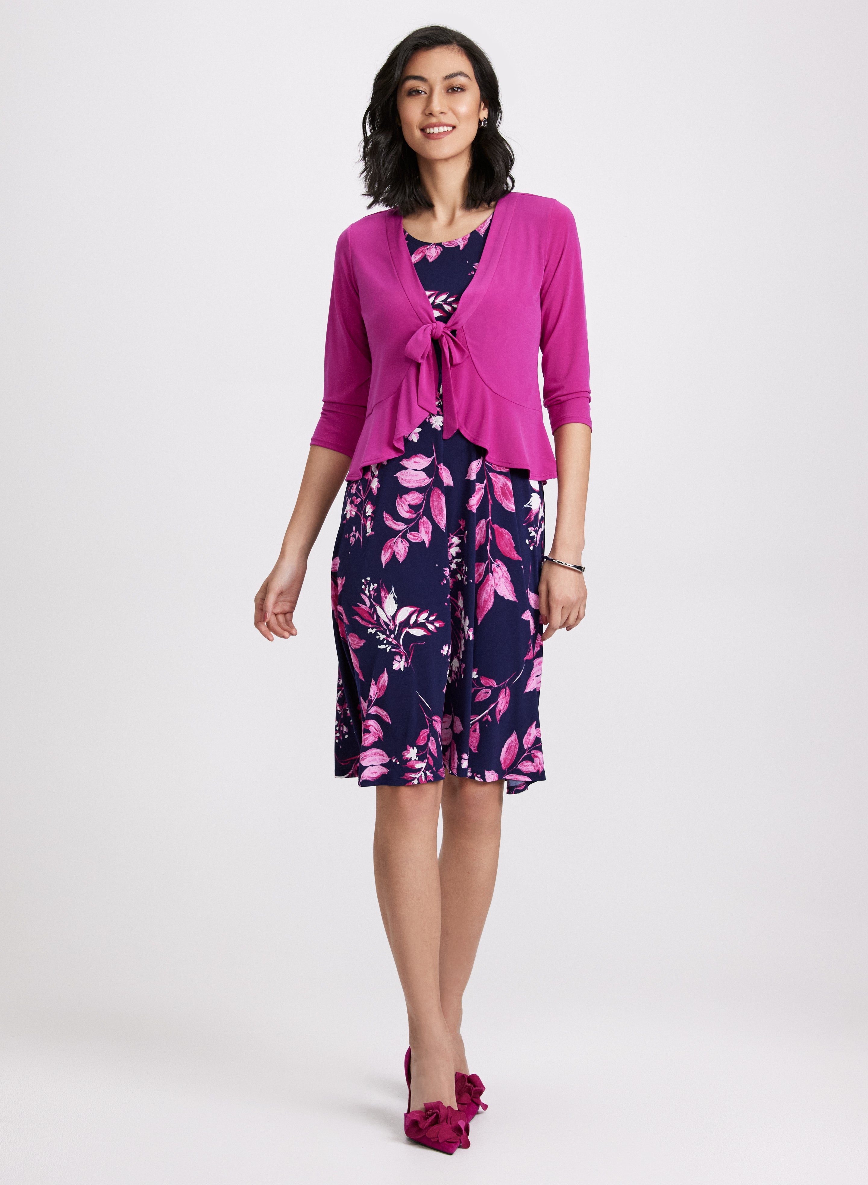 Bolero & Floral Dress