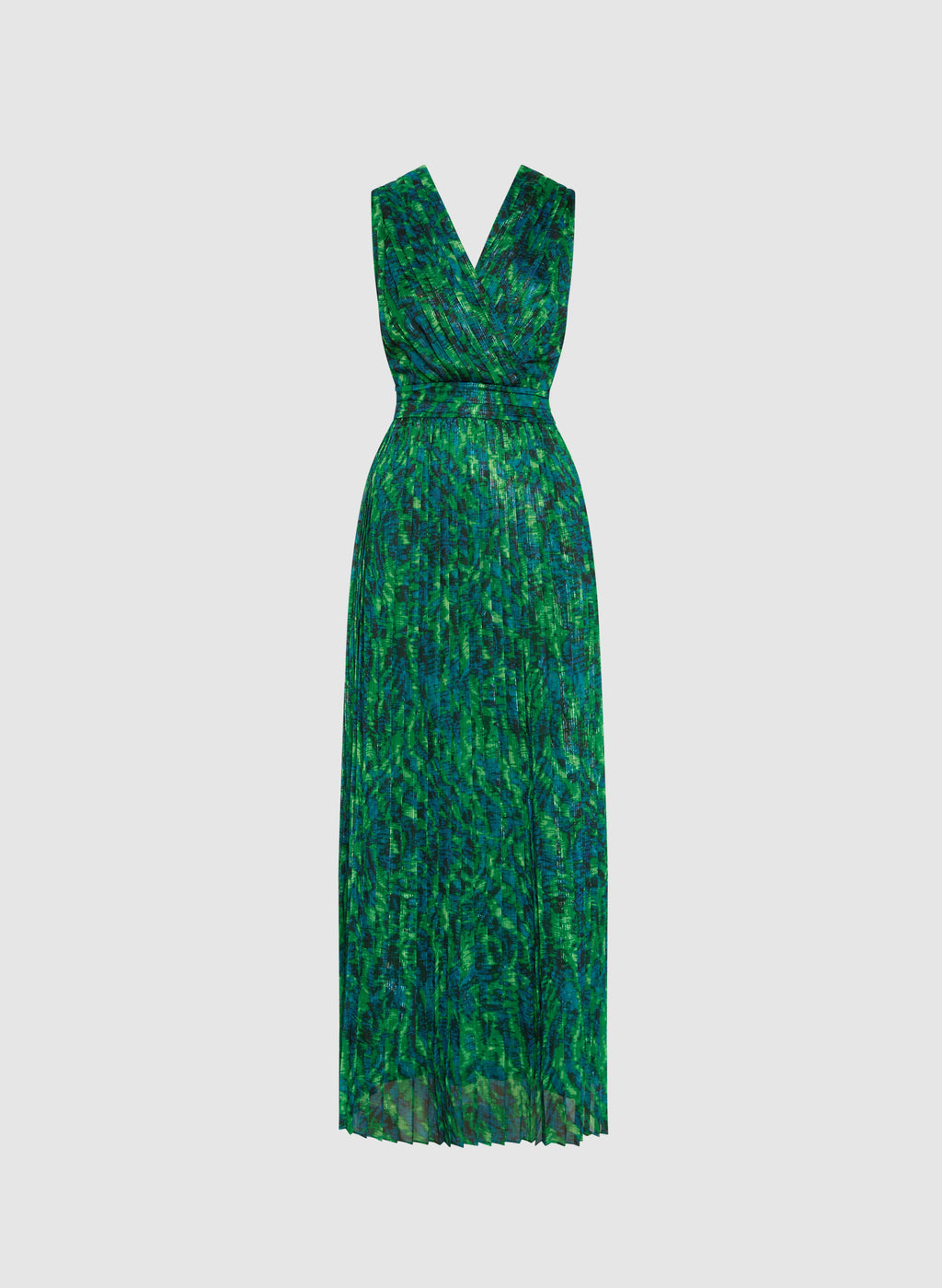 Chiffon Abstract Print Dress